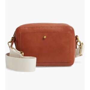 Madewell The Transport Camera Bag English Saddle